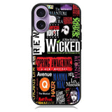 Broadway Musical Collage iPhone 17 Case BC2263
