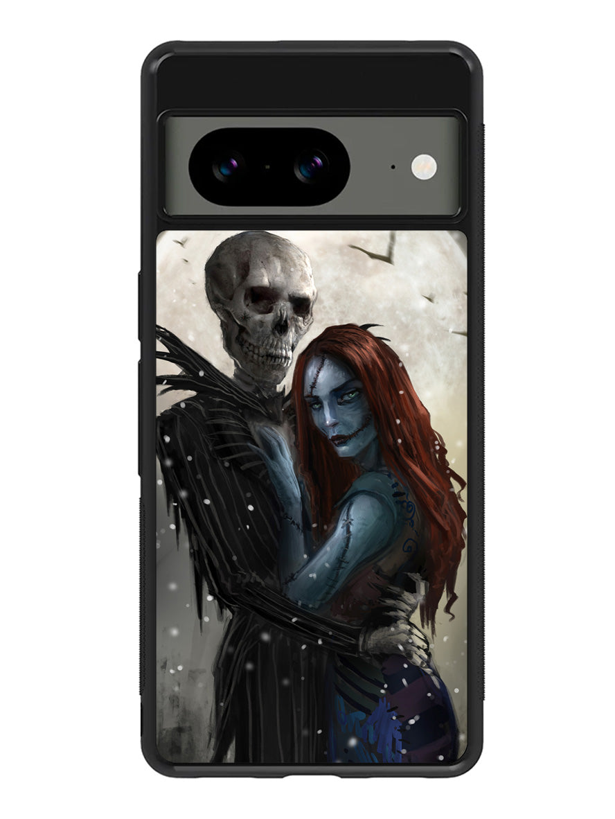 Jack Sally Skellington Nightmare Before Christmas Google Pixel 8a Case