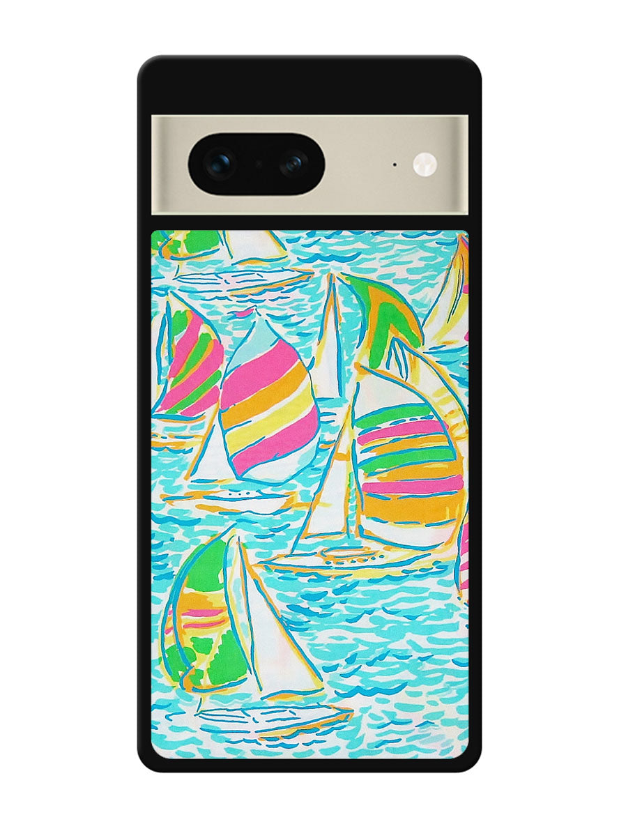Lilly Pulitzer Sailboat Google Pixel 7 Case