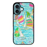 Lilly Pulitzer Sailboat Case iPhone 16 Plus BC2169