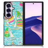 Lilly Pulitzer Sailboat Samsung Galaxy Z Fold 7 5G Case BC2169