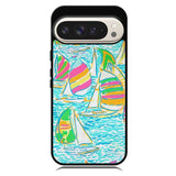 Lilly Pulitzer Sailboat Google Pixel 10 Pro XL Case BC2169