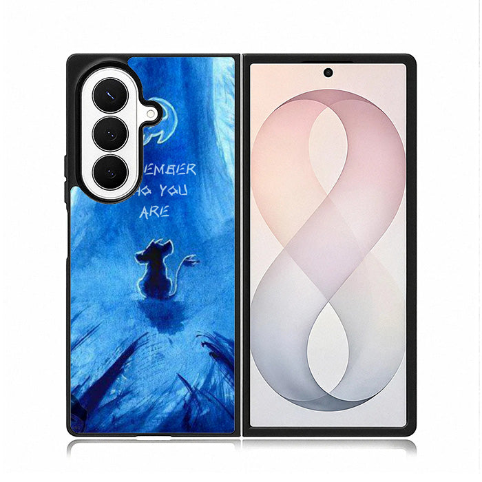 Lion King Hakuna Matata Remember Who You Are Samsung Galaxy Z Fold 8 Ultra Case BC2171