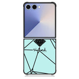 Diamond Supply Co Brilliant Diamond Blue Samsung Galaxy Z Flip 7 Case BC2198