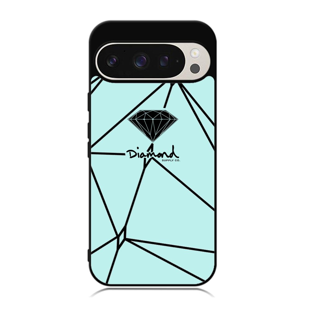 Diamond Supply Co Brilliant Diamond Blue Case Google Pixel 9 Pro XL BC2198