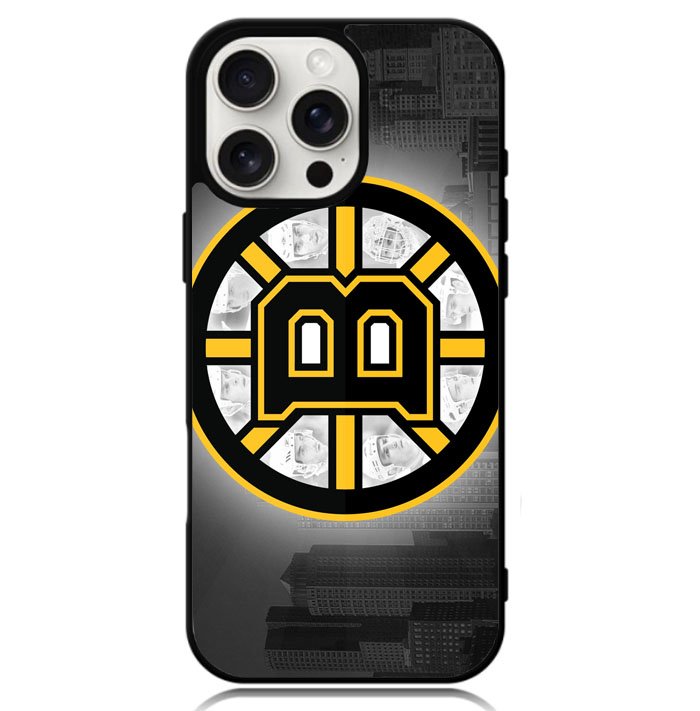 Boston Bruins Logo Case iPhone 16 Pro Max BC2261