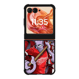 NHL Cartoon Mascout Detroit Red Wings Motorola Moto Razr 2025/2024 , Moto Razr 60/50 Case BC2089