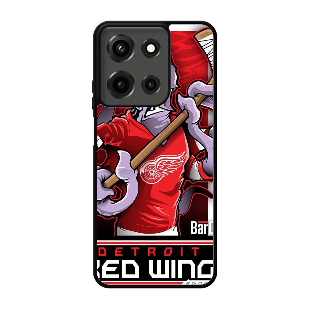 NHL Cartoon Mascout Detroit Red Wings Motorola Moto G 5G 2025 Case FE0016