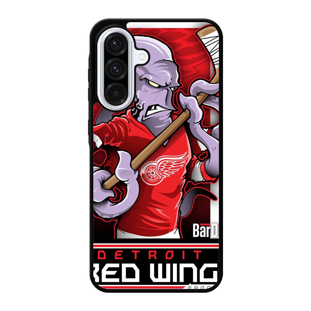 NHL Cartoon Mascout Detroit Red Wings Samsung Galaxy A56 Case FE0016