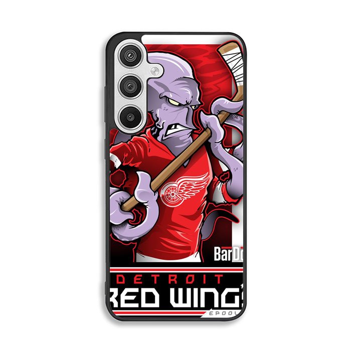 NHL Cartoon Mascout Detroit Red Wings Samsung Galaxy A26 Case FE4781