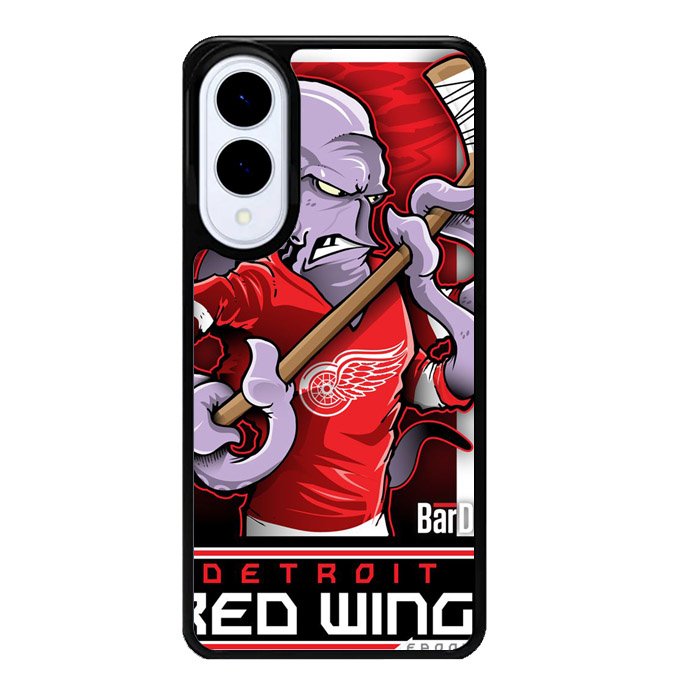 NHL Cartoon Mascout Detroit Red Wings Samsung Galaxy S25 Edge Case Case