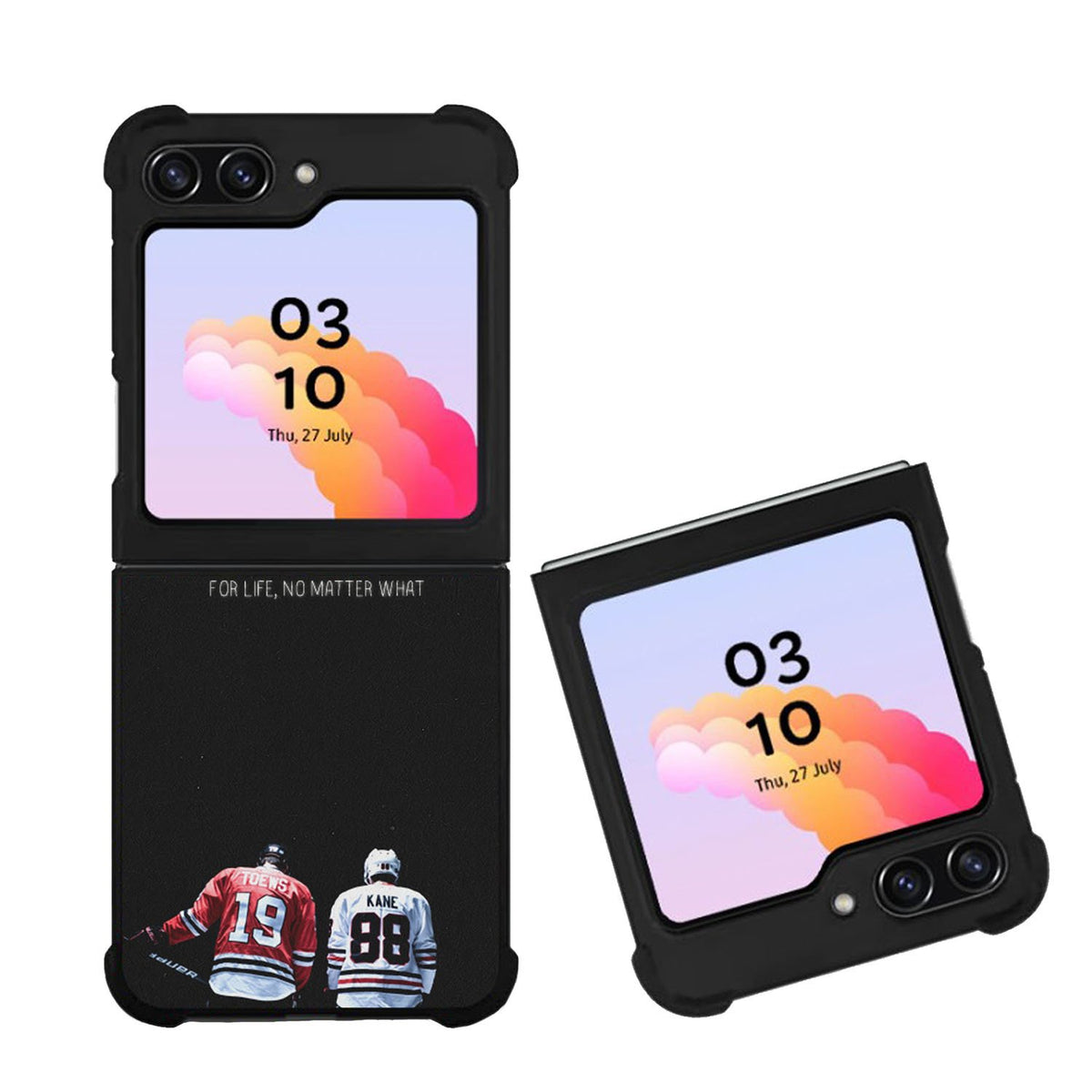 Patrick Kane And Jonathan Toews Players NHL Case Samsung Galaxy Z Flip 5 5G BC2106
