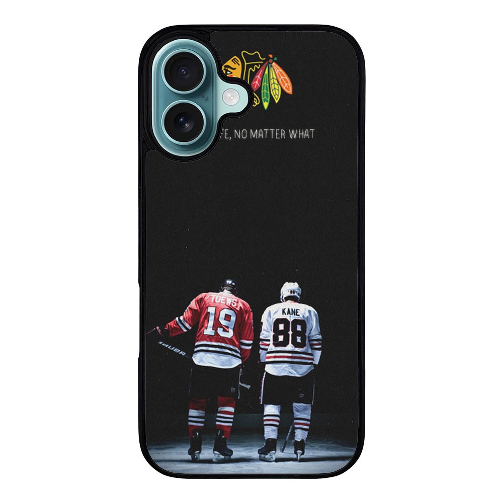 Patrick Kane And Jonathan Toews Players NHL Case iPhone 16 Plus BC2106