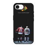 Patrick Kane And Jonathan Toews Players NHL iPhone 16e Case BC2106