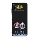 Patrick Kane And Jonathan Toews Players NHL Case Samsung Galaxy A07 BC2106