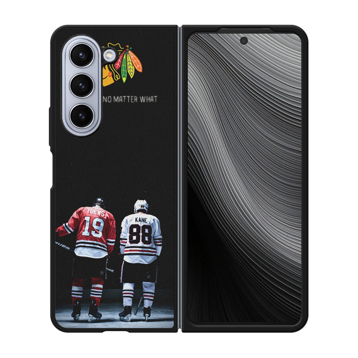 Patrick Kane And Jonathan Toews Players NHL Case Samsung Galaxy z Fold 5 5G BC2106
