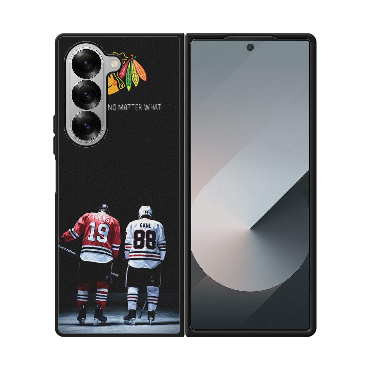 Patrick Kane And Jonathan Toews Players NHL Case Samsung Galaxy Z Fold 6 5G BC2106