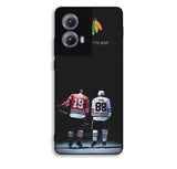 Patrick Kane And Jonathan Toews Players NHL Motorola Moto Edge 2024 Case BC2106