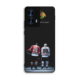 Patrick Kane And Jonathan Toews Players NHL Motorola Moto G Power 5G 2024 Case BC2106