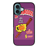Backwoods Honey Berry Cigars Case iPhone 16 Plus BC2245