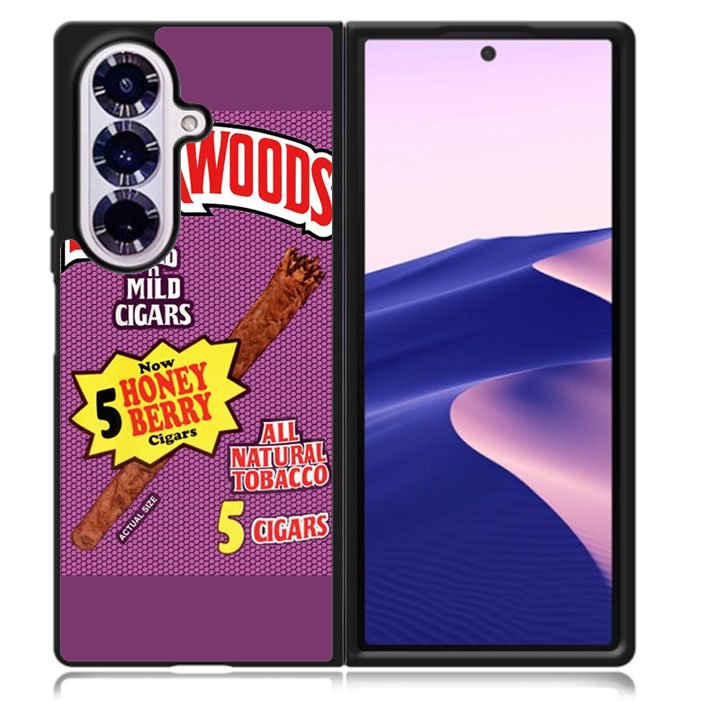 Backwoods Honey Berry Cigars Samsung Galaxy Z Fold 7 5G Case BC2245