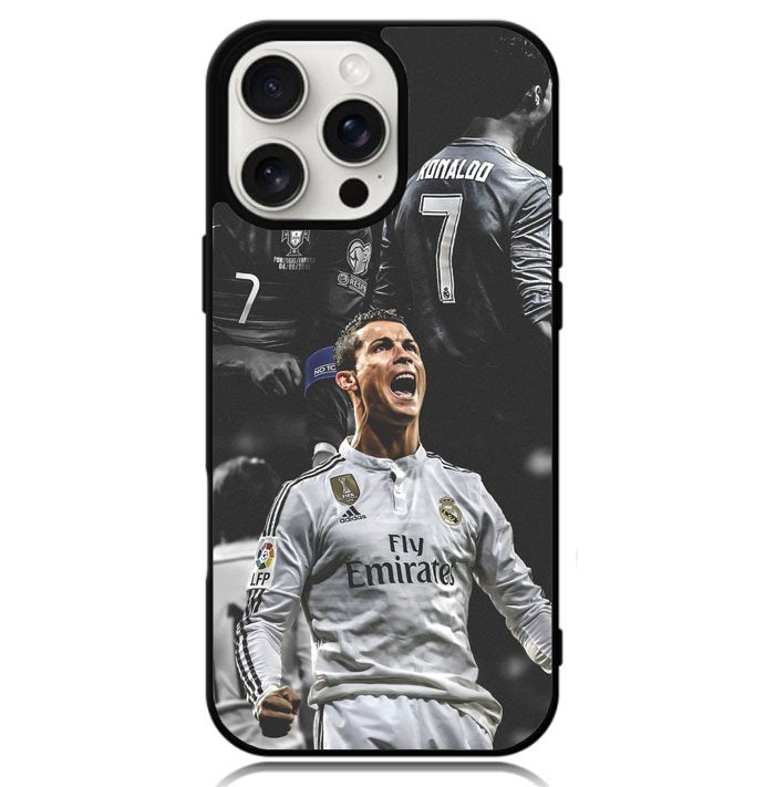 Cristiano Ronaldo Real Madrid Case iPhone 16 Pro Max BC2189