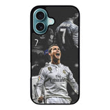 Cristiano Ronaldo Real Madrid Case iPhone 16 Plus BC2189