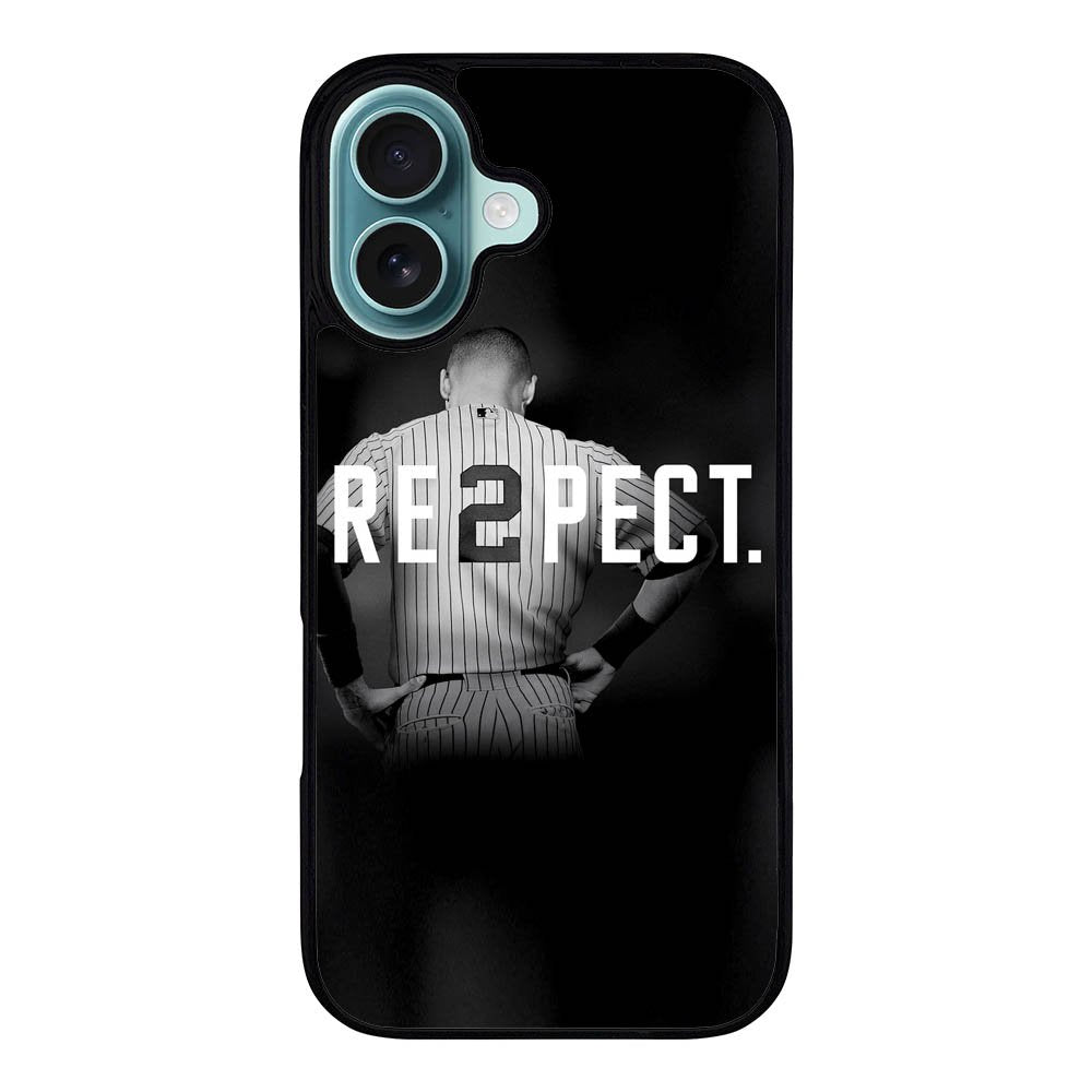 Respect Derek Jeter Re2pect Case iPhone 16 Plus BC2042