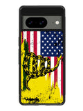 American Gadsden Flag Worn Google Pixel 8a Case