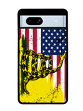 American Gadsden Flag Worn Google Pixel 7A Case