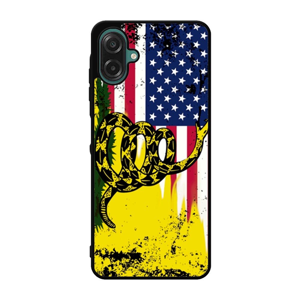 American Gadsden Flag Worn Case Samsung Galaxy A07 BC2229