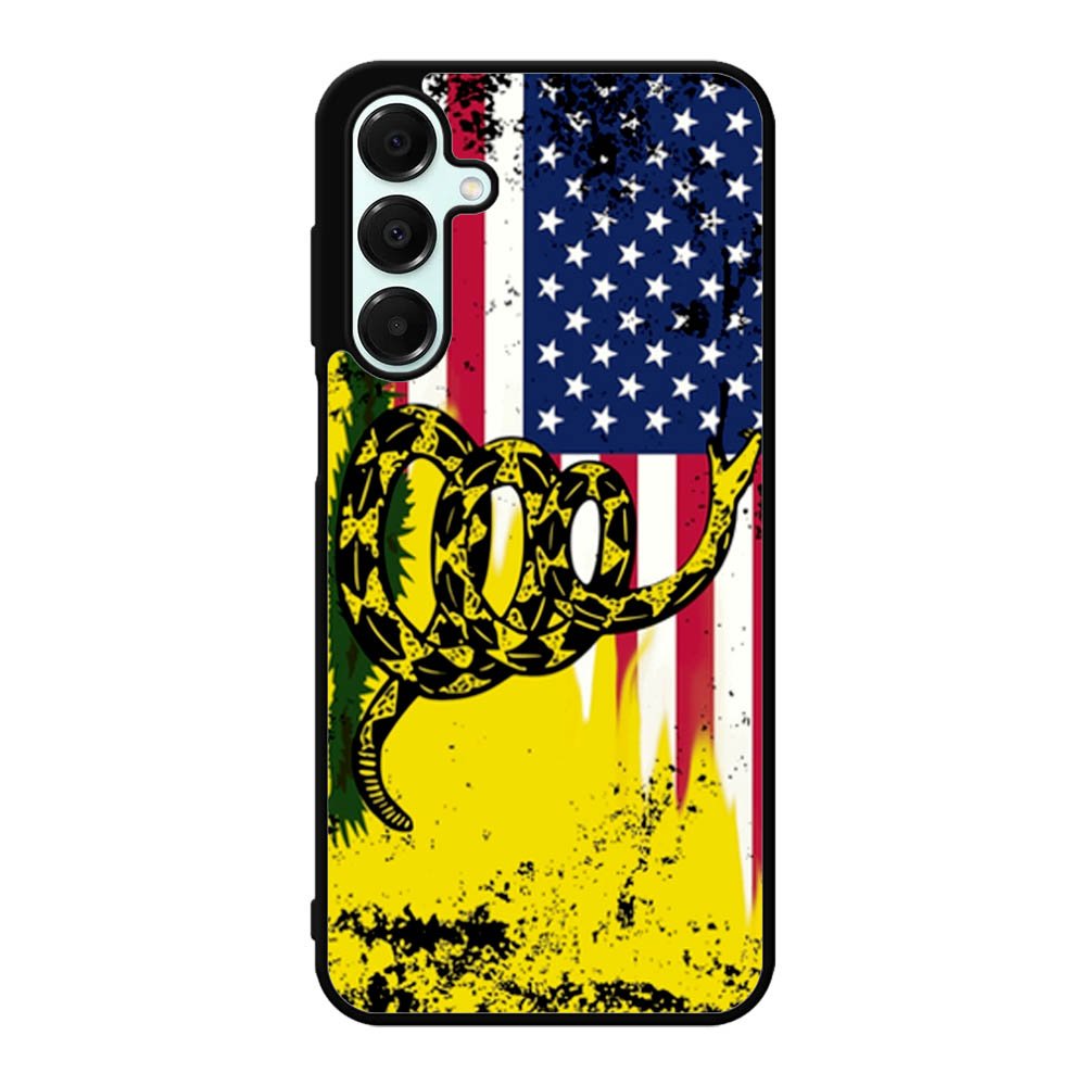 American Gadsden Flag Worn Samsung Galaxy A16 Case BC2229