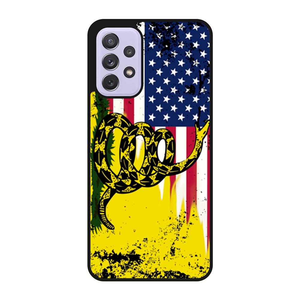 American Gadsden Flag Worn Samsung Galaxy A23 5G Case BC2229