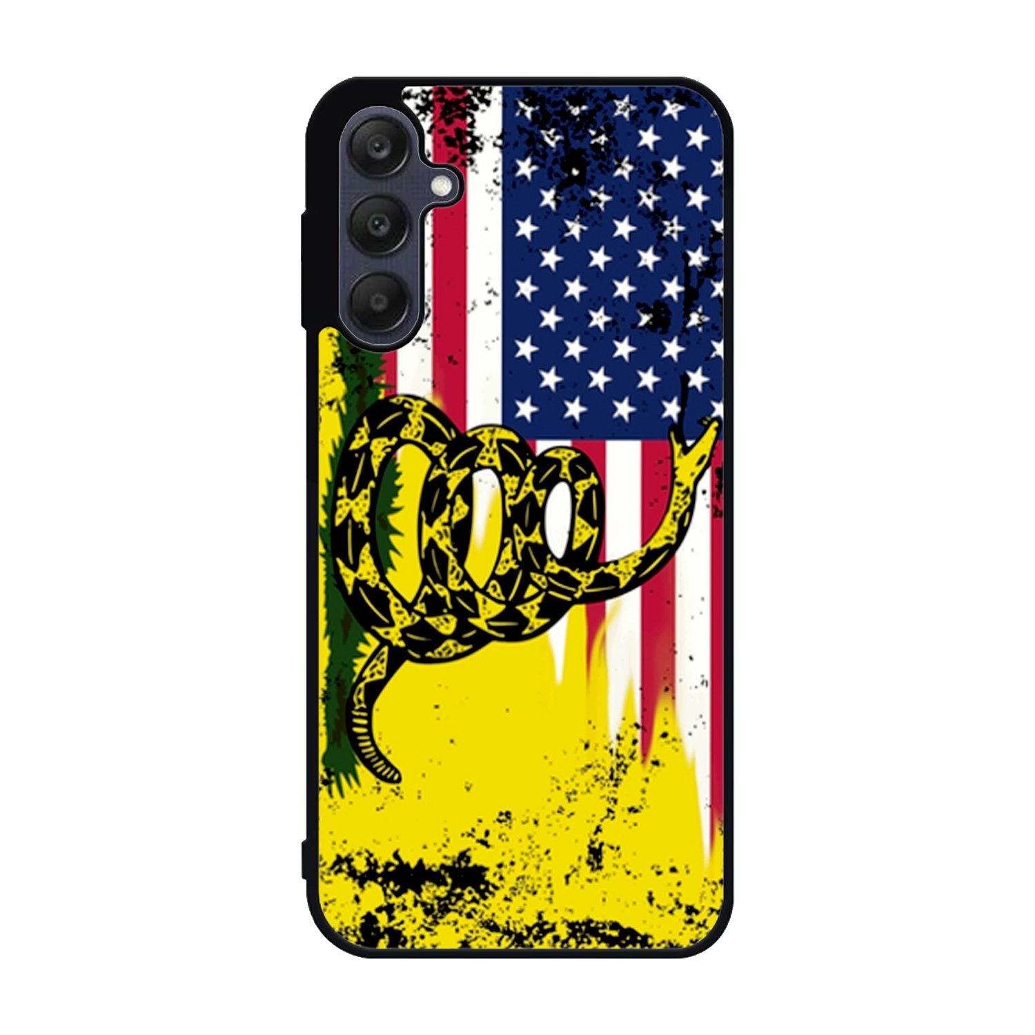 American Gadsden Flag Worn Samsung Galaxy A25 5G Case BC2229