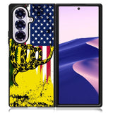 American Gadsden Flag Worn Samsung Galaxy Z Fold 7 5G Case BC2229