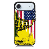 American Gadsden Flag Worn iPhone 17 Air Case BC2229