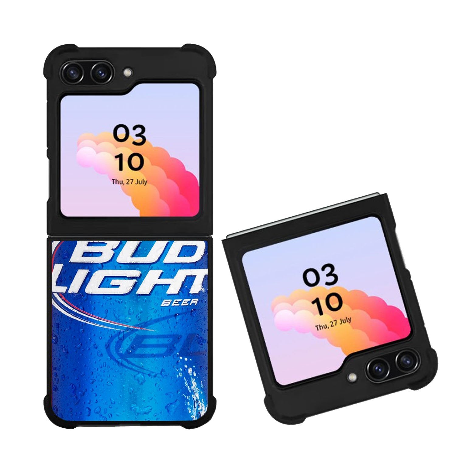 Budweiser Bud Light Beer Case Samsung Galaxy Z Flip 5 5G BC2270
