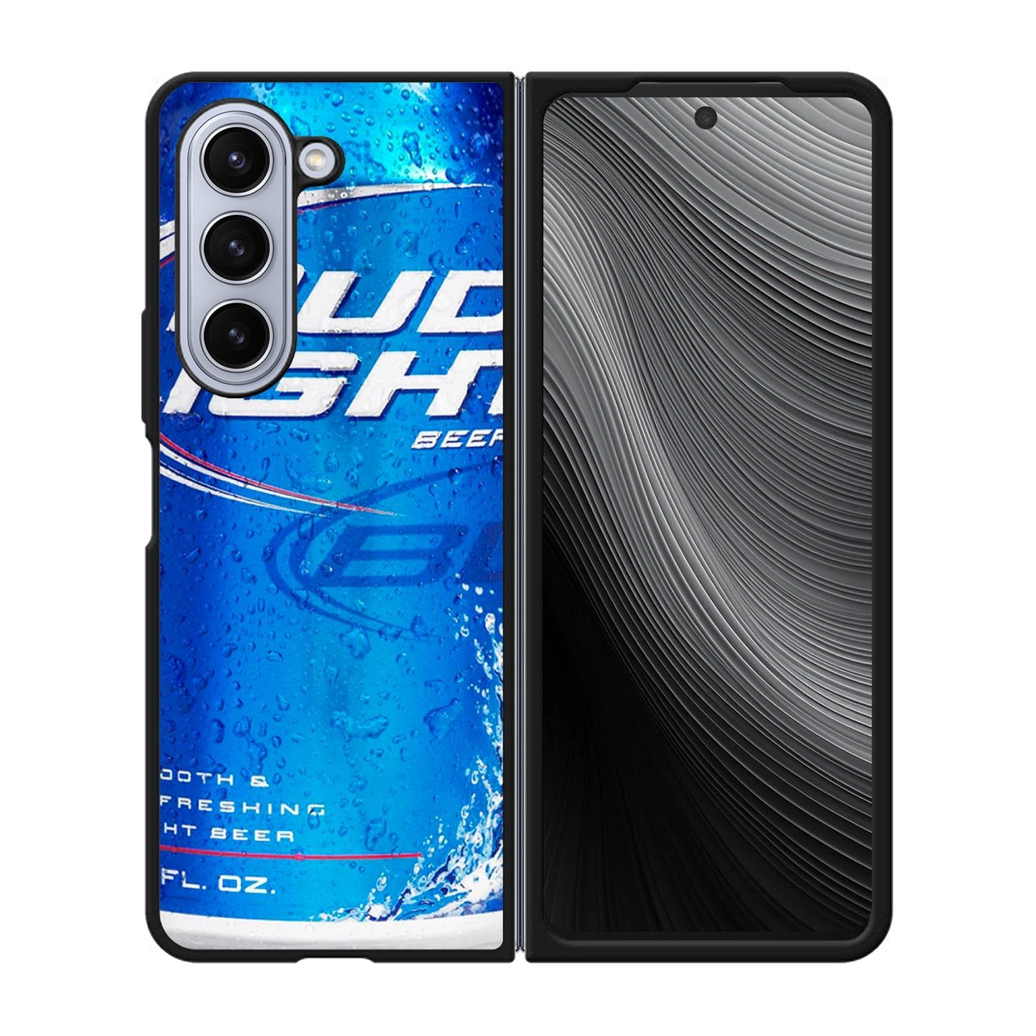 Budweiser Bud Light Beer Case Samsung Galaxy z Fold 5 5G BC2270