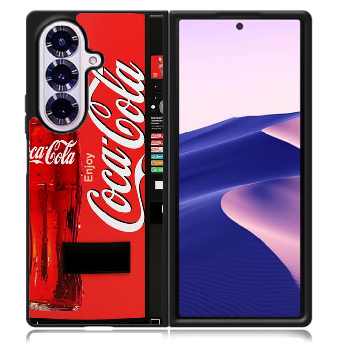 Coca-Cola Vending Machine Samsung Galaxy Z Fold 7 5G Case BC2184