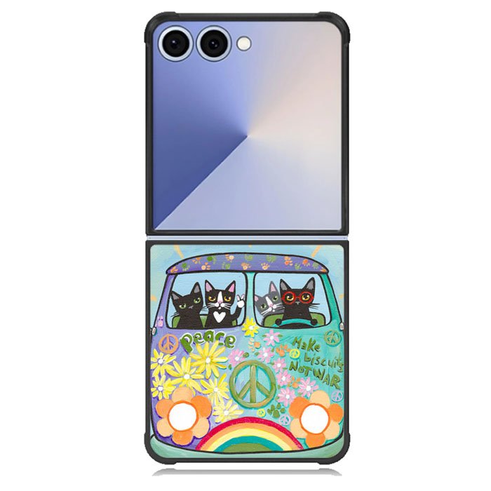 Hippie Cats Road Trip! Samsung Galaxy Z Flip 7 Case BC2137