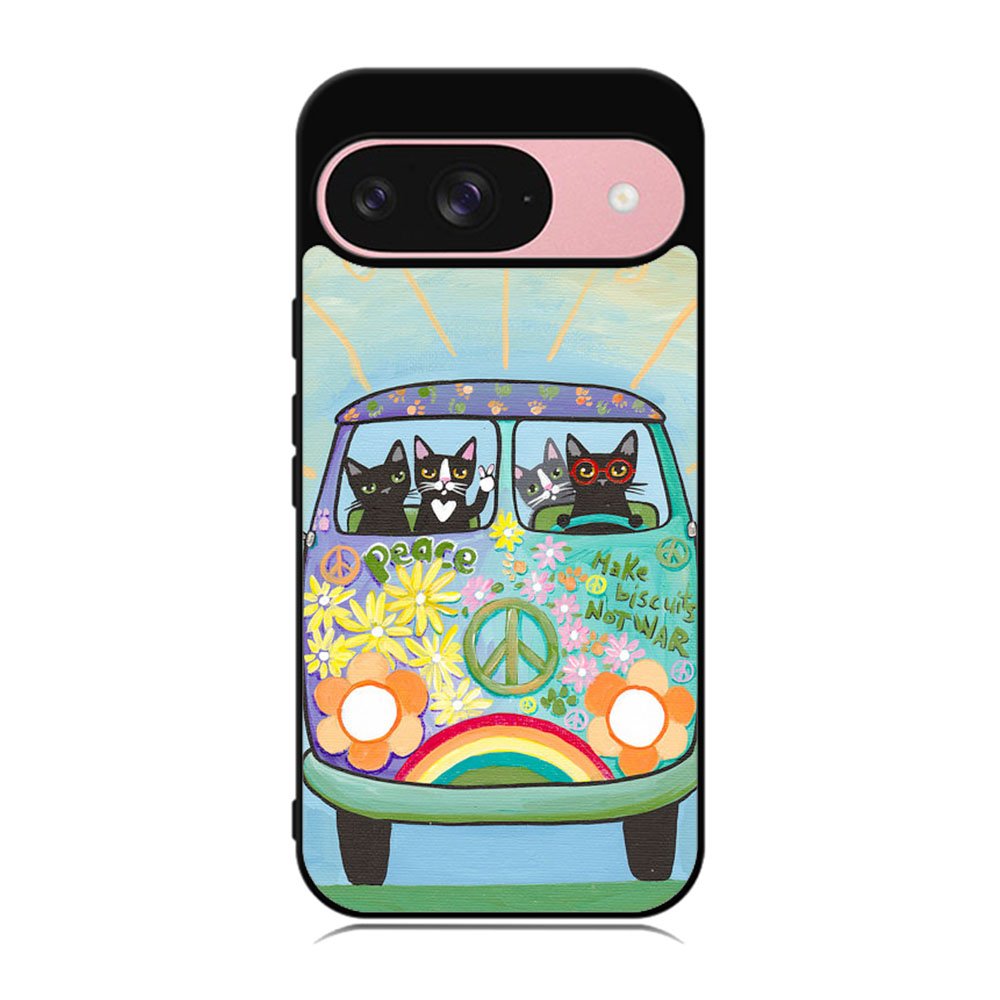 Hippie Cats Road Trip! Case Google Pixel 9 BC2137