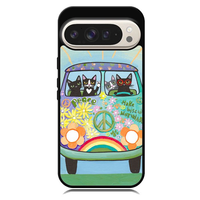 Hippie Cats Road Trip! Google Pixel 10 Pro XL Case BC2137