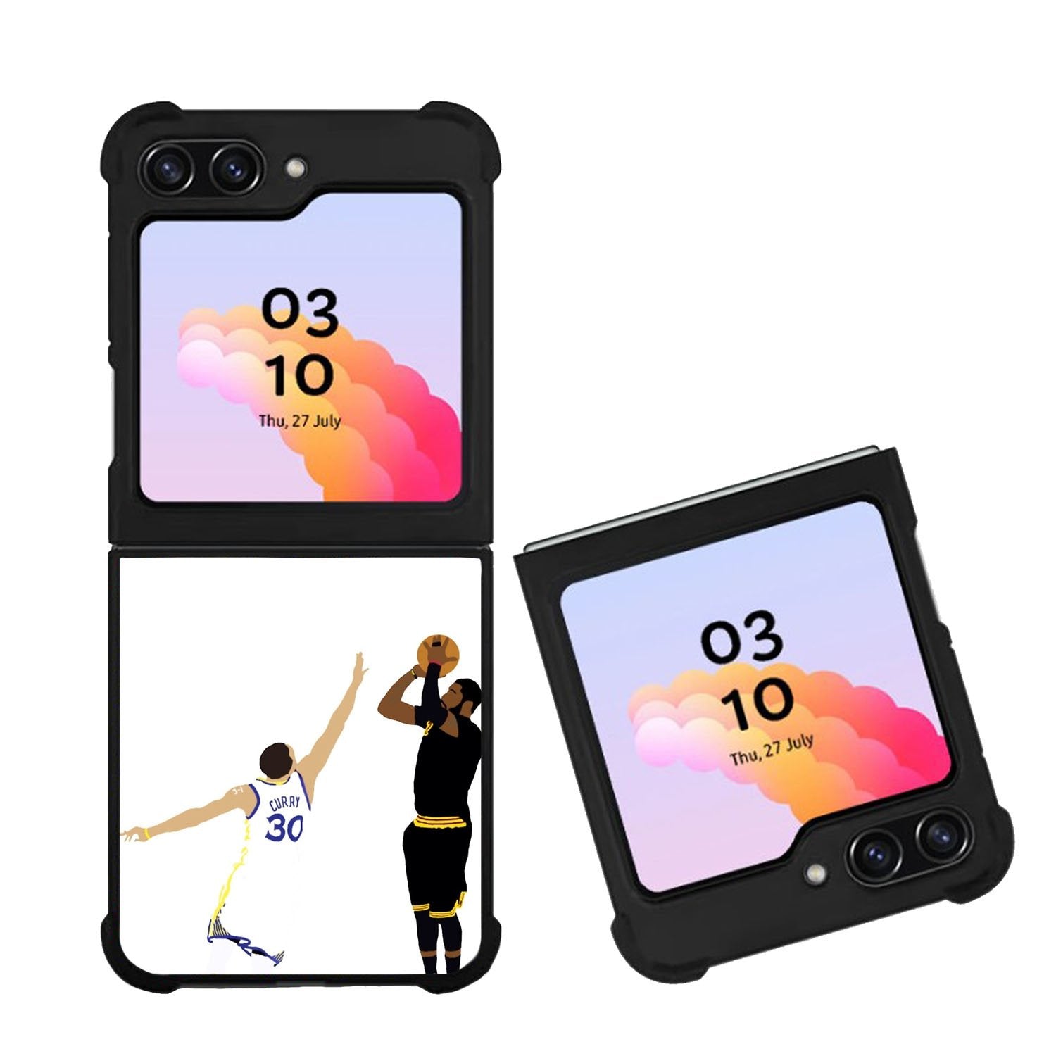 Kyrie Irving Clutch Shot Over Case Samsung Galaxy Z Flip 5 5G BC2159