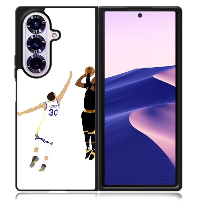 Kyrie Irving Clutch Shot Over Samsung Galaxy Z Fold 7 5G Case BC2159