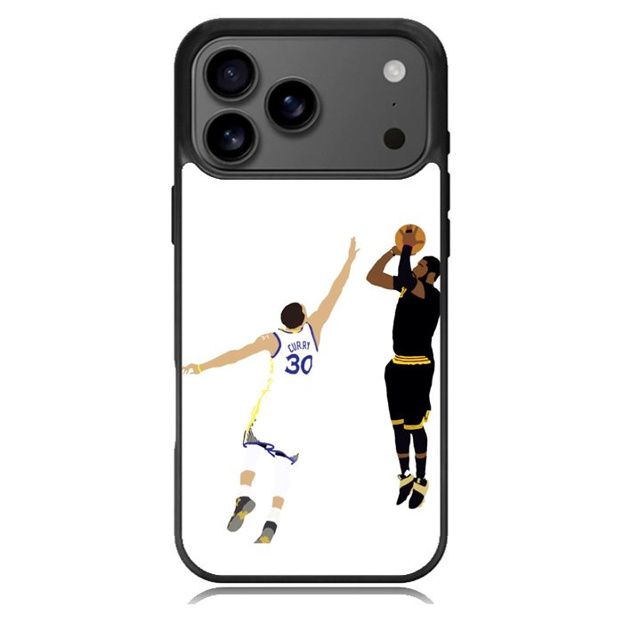 Kyrie Irving Clutch Shot Over iPhone 17 Pro Max Case BC2159