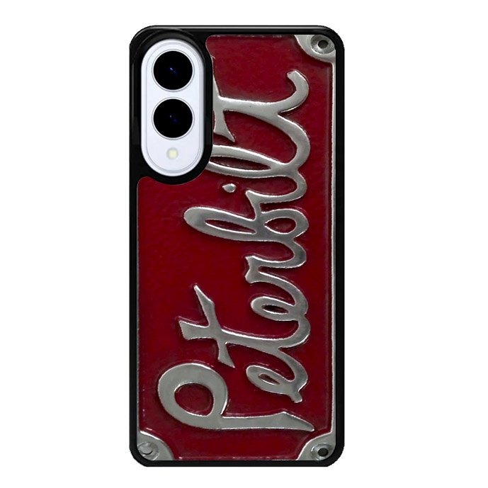 Peterbilt Truck License Plate Samsung Galaxy S25 Edge Case Case