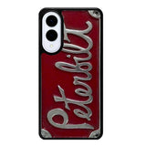 Peterbilt Truck License Plate Samsung Galaxy S25 Edge Case Case