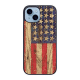 Vintage Patriotic American Flag Case iPhone 15 Plus BC1992