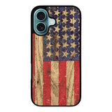 Vintage Patriotic American Flag Case iPhone 16 Plus BC1992
