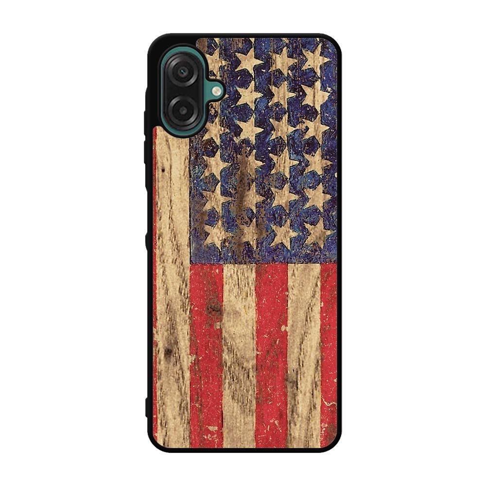 Vintage Patriotic American Flag Case Samsung Galaxy A07 BC1992